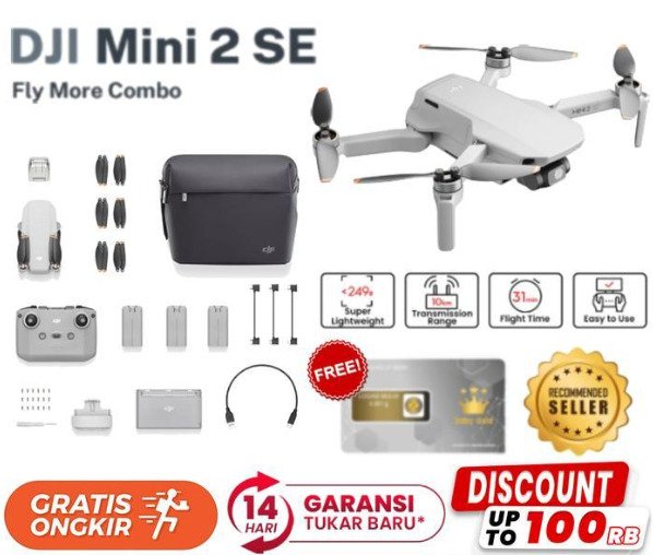 DJI Mini 2 SE Fly More Combo